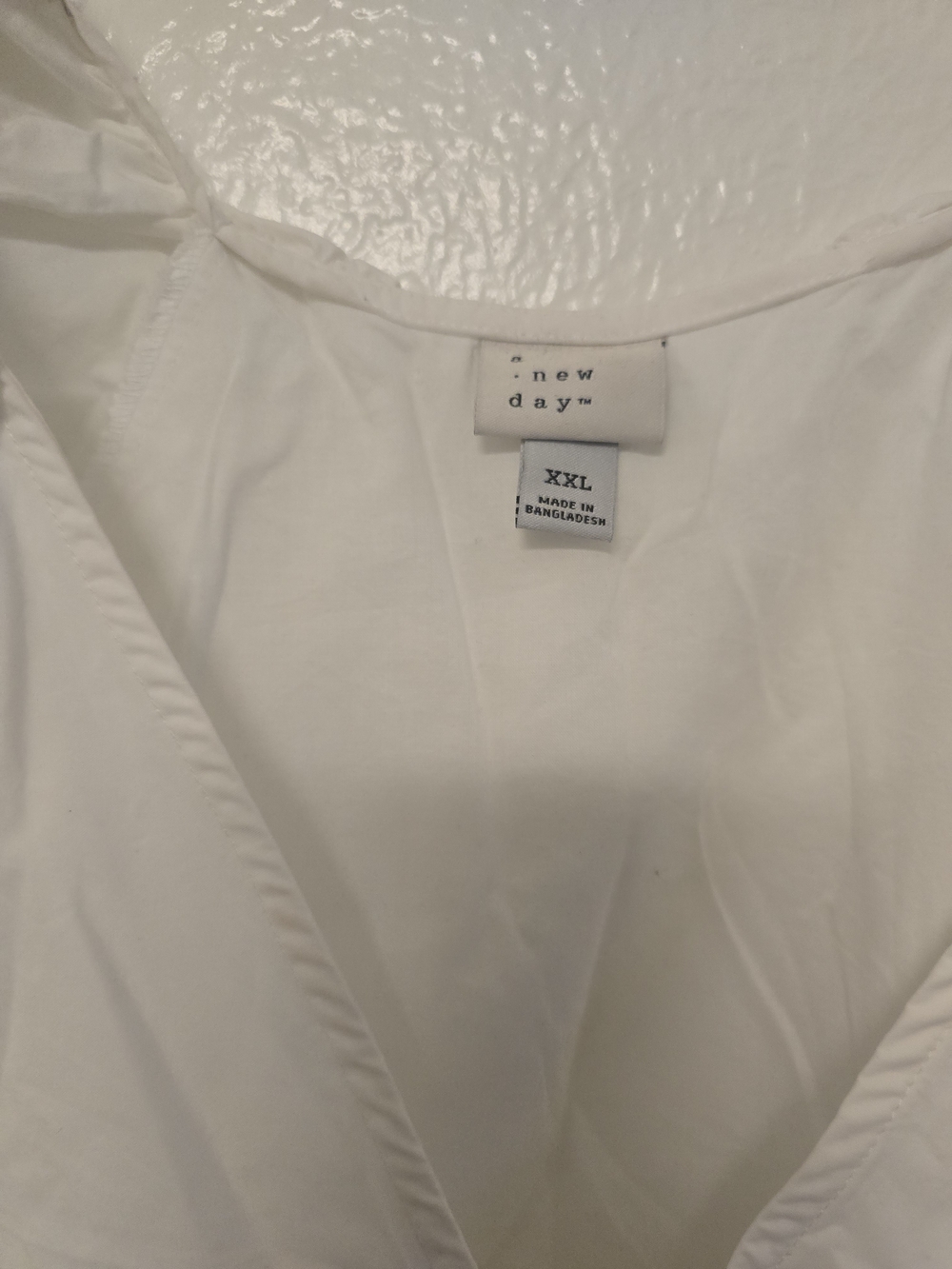 a new day White V-Neck Tiered Cotton Dress - Picture 2 of 6